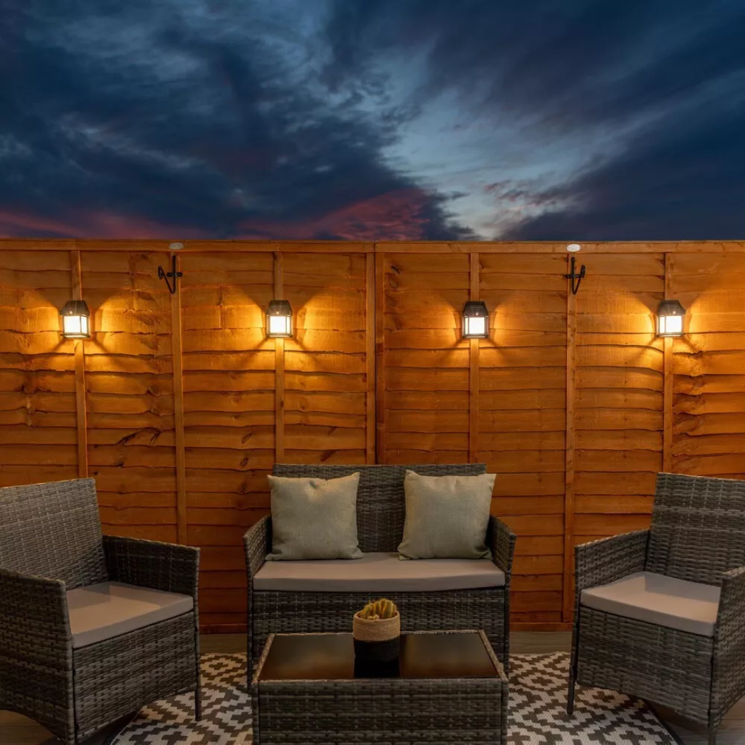 Solarna zidna lampa sa senzorom pokreta