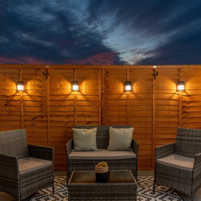 Solarna zidna lampa sa senzorom pokreta